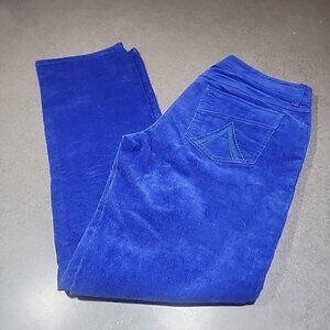 Delia's Women's Morgan Retro Corduroy Pants Size 7/8S tapered leg